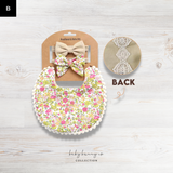 Reversible 3 Piece Boho Bib - Baby Bunny Co.
