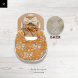Reversible 3 Piece Boho Bib - Baby Bunny Co.