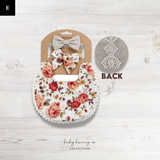 Reversible 3 Piece Boho Bib - Baby Bunny Co.