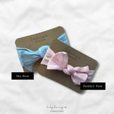 Jersey Ribbed Headband Bow - Baby Bunny Co.