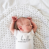 Custom new born baby onesie