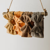 Jersey Ribbed Headband Bow - Baby Bunny Co.