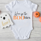 Here For the BOObie Onesie - Baby Bunny Co.