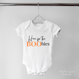 Here For the BOObie Onesie - Baby Bunny Co.