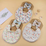 Reversible 3 Piece Boho Bib - Baby Bunny Co.