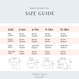 Personalized Initial Long Sleeve Button Close Onesie - Baby Bunny Co.