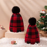 Mommy and Me Plaid Matching Hat - Baby Bunny Co.