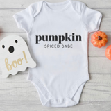 Pumpkin Spiced Babe Onesie - Baby Bunny Co.