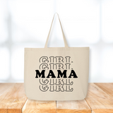 Boy/Girl Mama Canvas Tote - Baby Bunny Co.