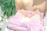 Jersey Ribbed Headband Bow - Baby Bunny Co.