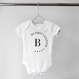 Baby Initial Valentine - Baby Bunny Co.