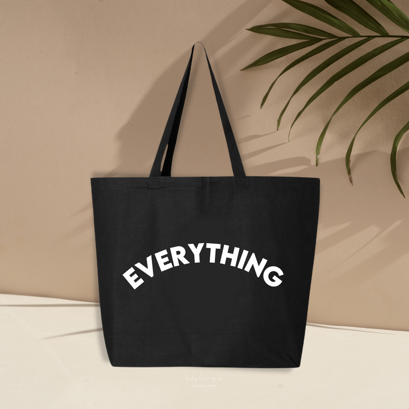 EVERYTHING Canvas Tote - Baby Bunny Co.