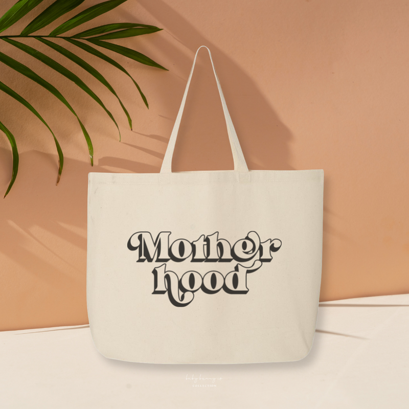 Mother Hood Canvas Tote - Baby Bunny Co.
