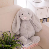 Grey bashful Bunny  Rabbit Plush Toy - Baby Bunny Co.